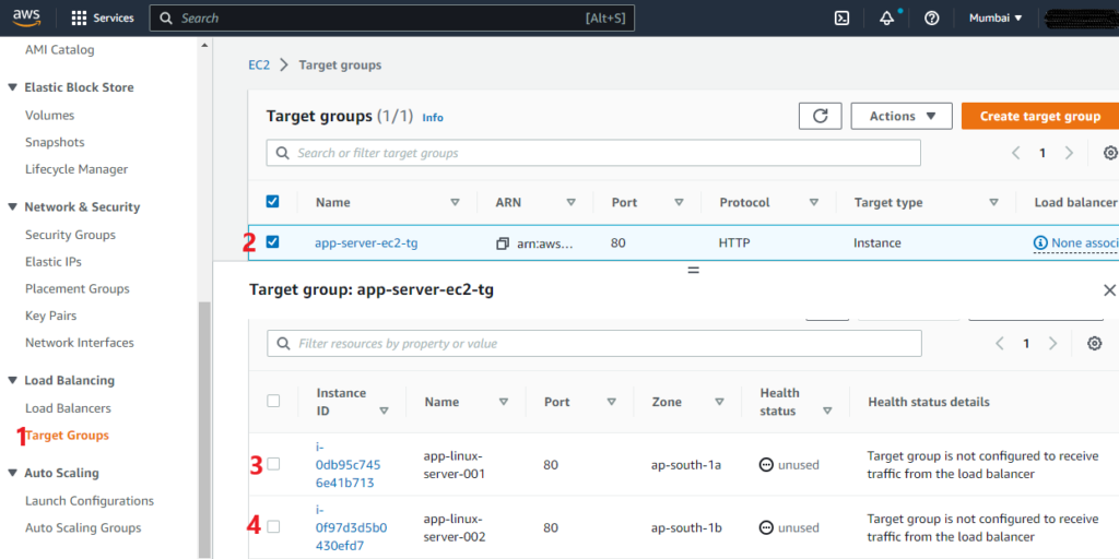 target-group-configuration